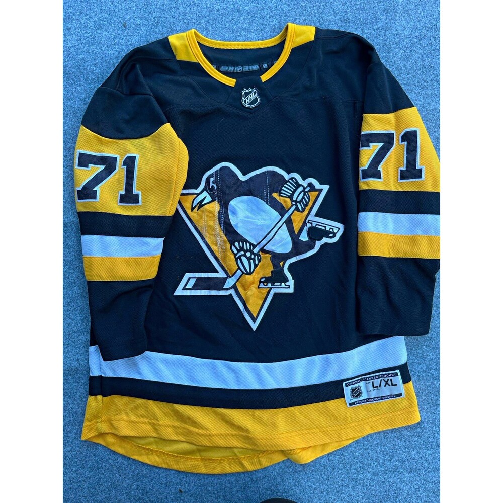 Youth L/XL Pittsburgh Penguins Evgeni Malkin #71 Officially Licensed NHL Jersey